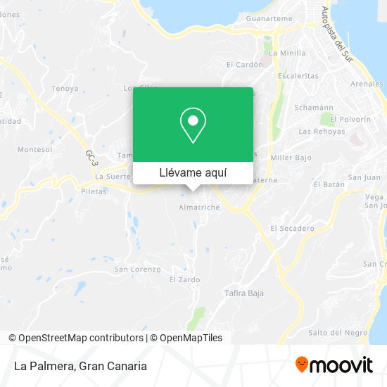 Mapa La Palmera