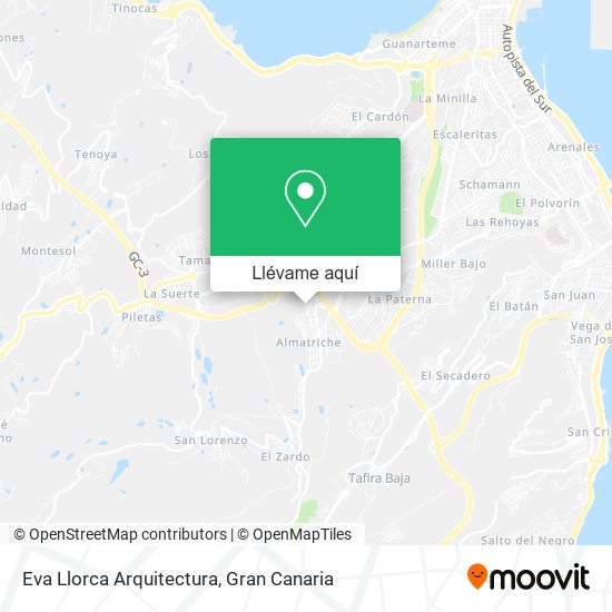 Mapa Eva Llorca Arquitectura
