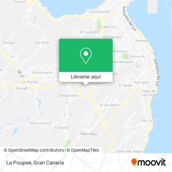 Mapa La Poupee