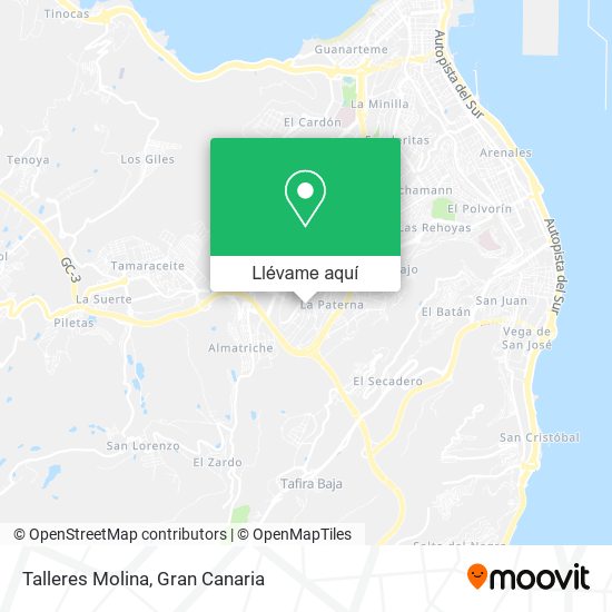 Mapa Talleres Molina