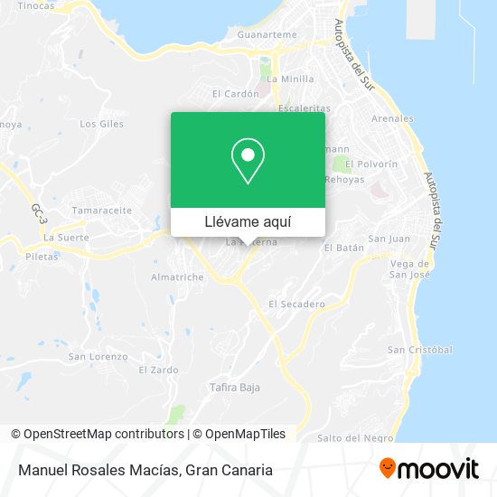 Mapa Manuel Rosales Macías