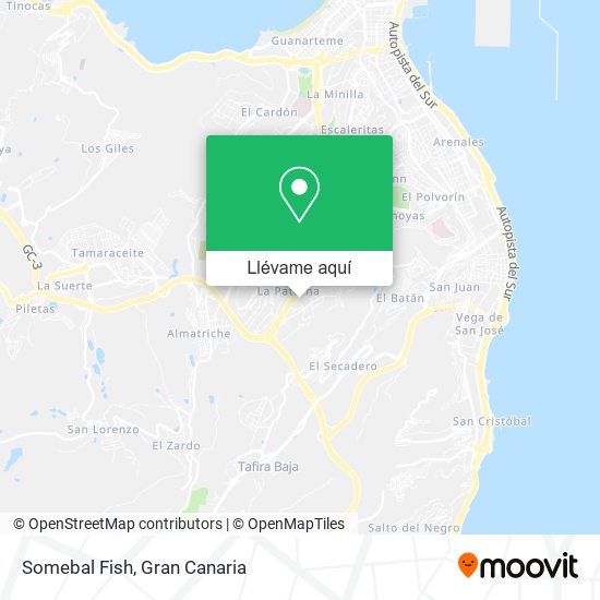 Mapa Somebal Fish