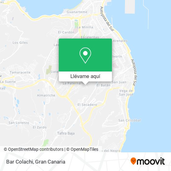 Mapa Bar Colachi
