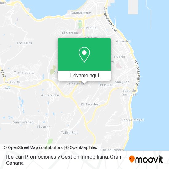 Mapa Ibercan Promociones y Gestión Inmobiliaria
