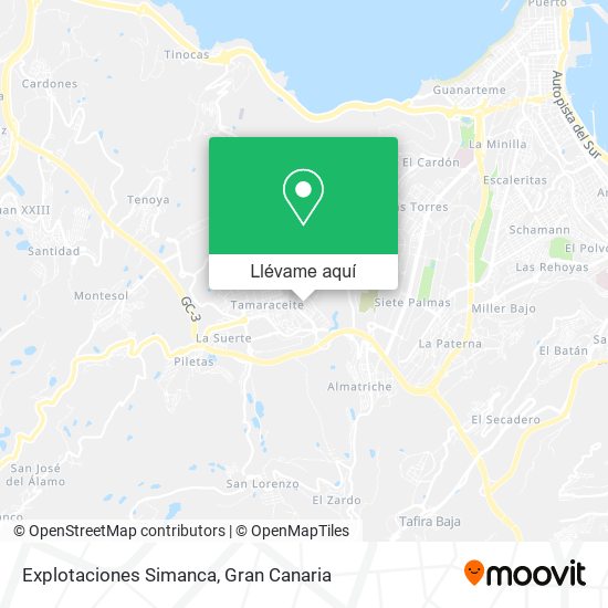 Mapa Explotaciones Simanca