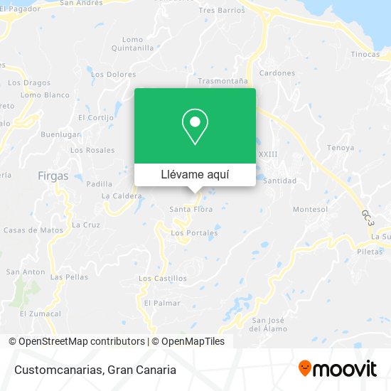 Mapa Customcanarias