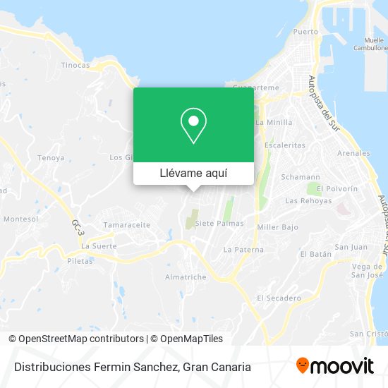 Mapa Distribuciones Fermin Sanchez
