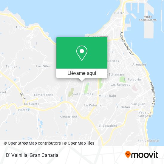 Mapa D' Vainilla