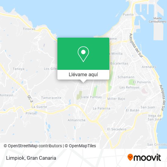 Mapa Limpiok