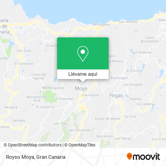 Mapa Royso Moya