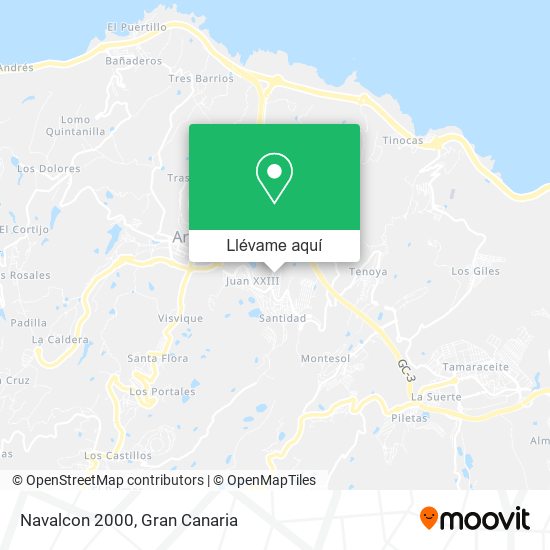 Mapa Navalcon 2000