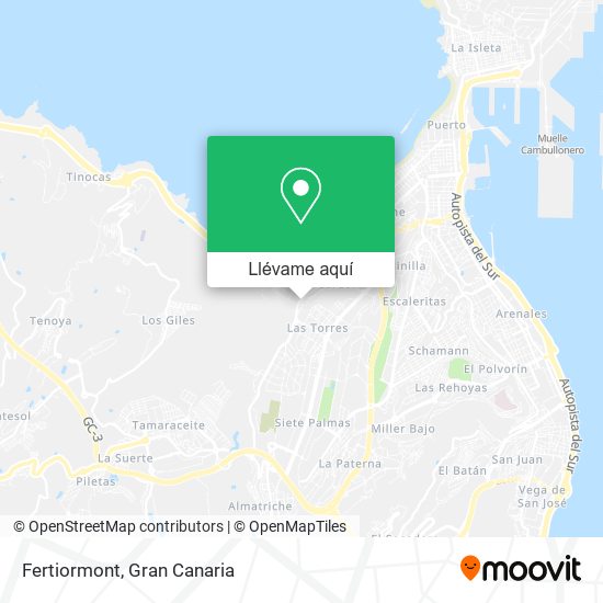 Mapa Fertiormont