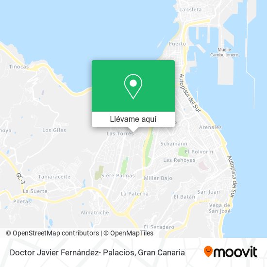 Mapa Doctor Javier Fernández- Palacios