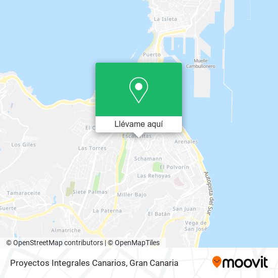 Mapa Proyectos Integrales Canarios