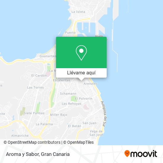 Mapa Aroma y Sabor