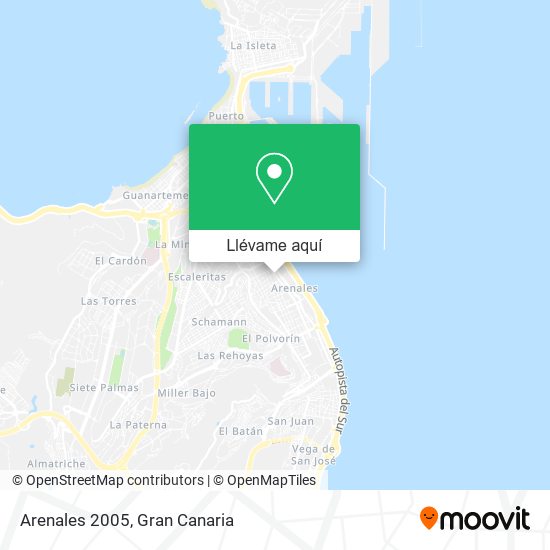 Mapa Arenales 2005
