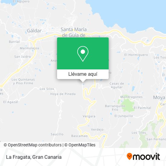 Mapa La Fragata