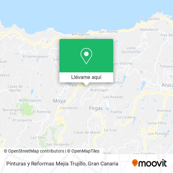 Mapa Pinturas y Reformas Mejía Trujillo