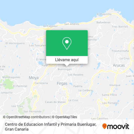 Mapa Centro de Educacion Infantil y Primaria Buenlugar