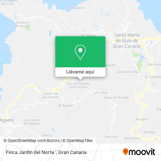 Mapa Finca Jardín del Norte '