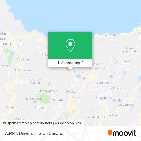 Mapa A.P.R.I. Universal