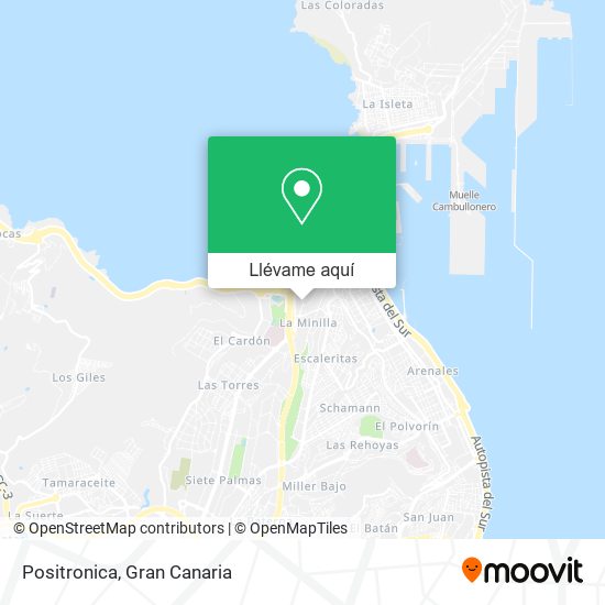 Mapa Positronica