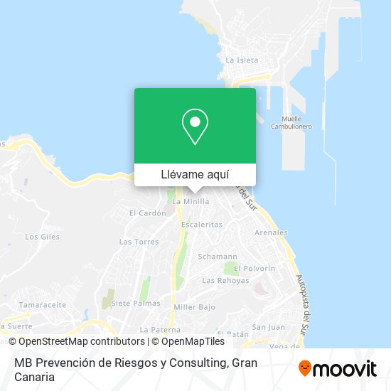Mapa MB Prevención de Riesgos y Consulting