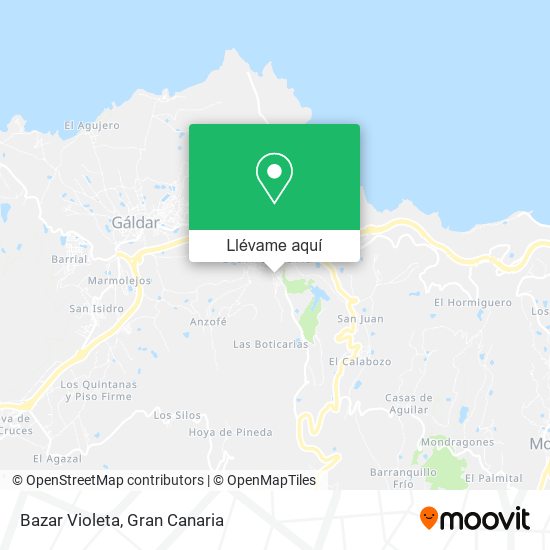 Mapa Bazar Violeta