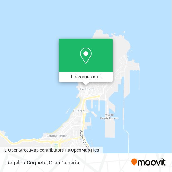 Mapa Regalos Coqueta