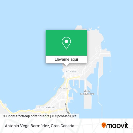 Mapa Antonio Vega Bermúdez
