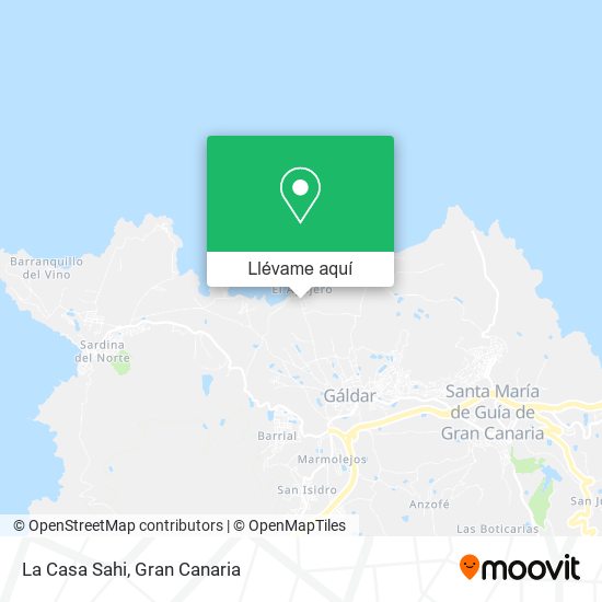 Mapa La Casa Sahi