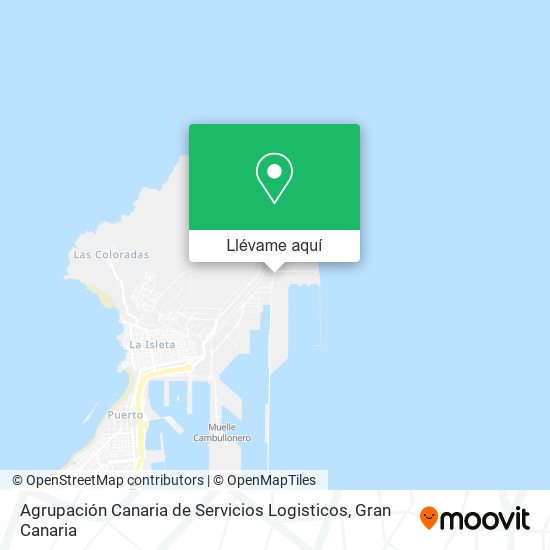 Mapa Agrupación Canaria de Servicios Logisticos