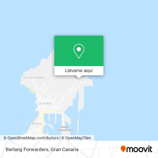 Mapa Berlang Forwarders