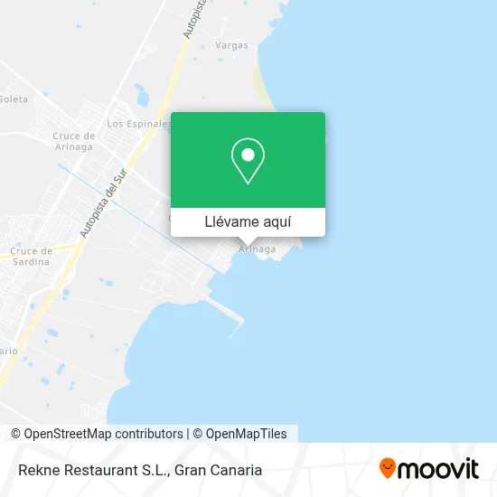 Mapa Rekne Restaurant S.L.