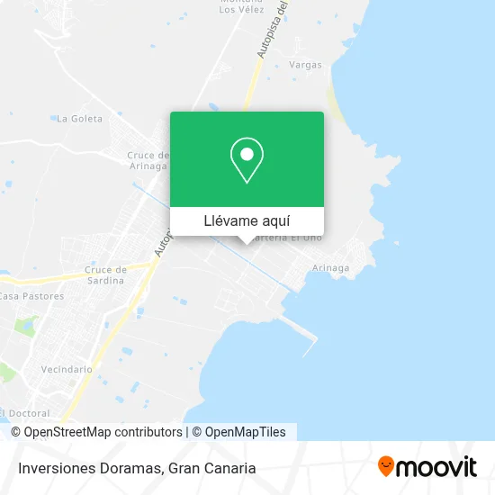 Mapa Inversiones Doramas