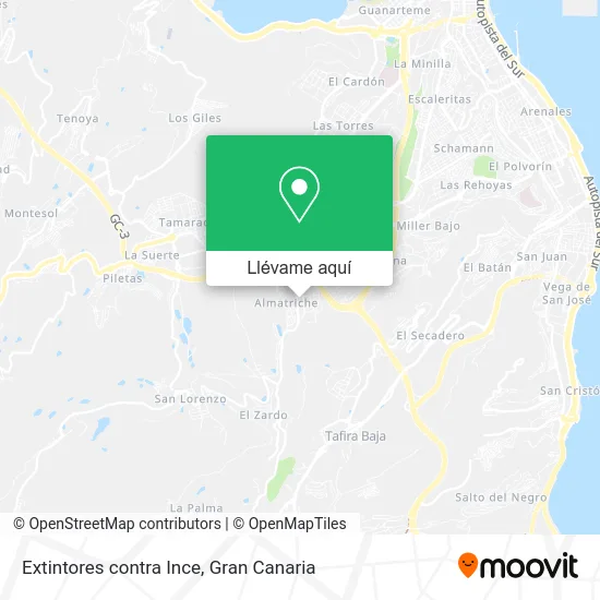 Mapa Extintores contra Ince