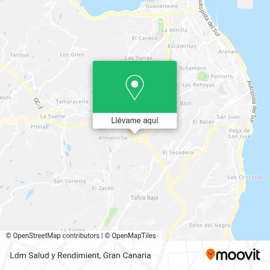 Mapa Ldm Salud y Rendimient