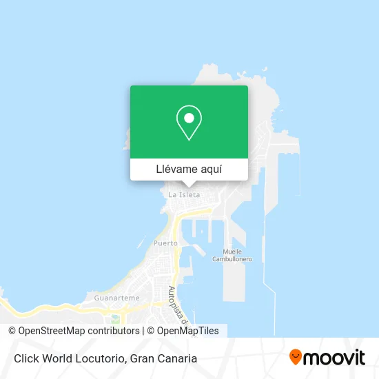 Mapa Click World Locutorio