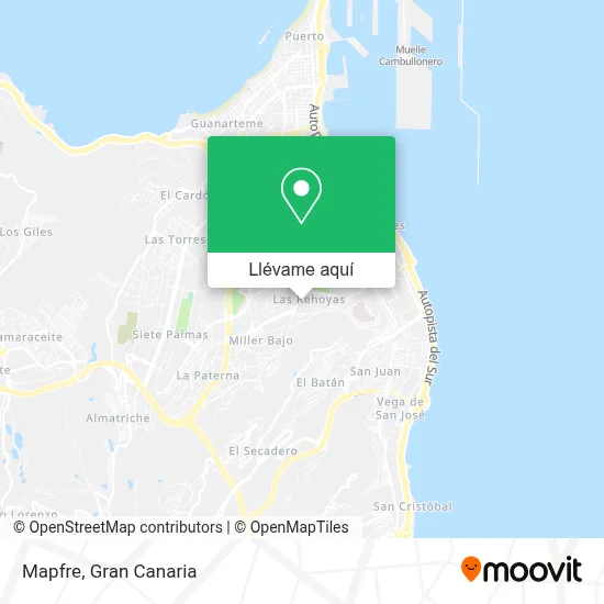 Mapa Mapfre