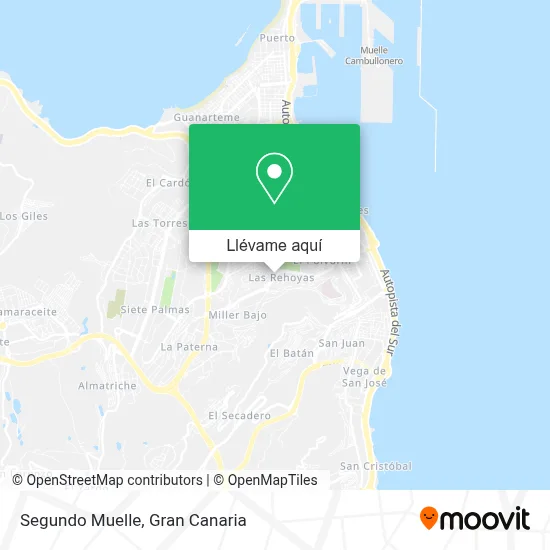 Mapa Segundo Muelle