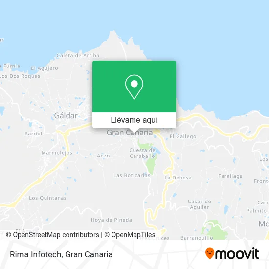 Mapa Rima Infotech