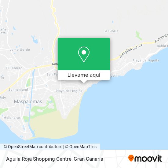 Mapa Aguila Roja Shopping Centre