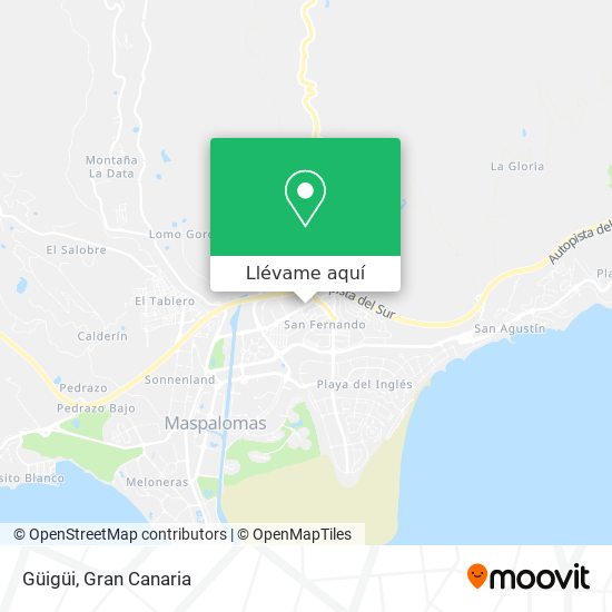 Mapa Güigüi