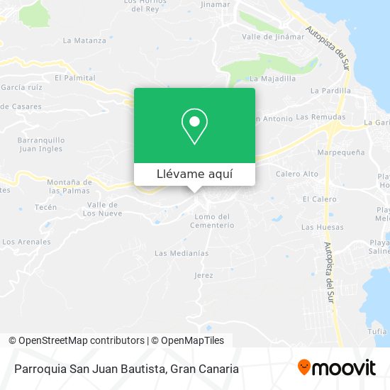 Mapa Parroquia San Juan Bautista