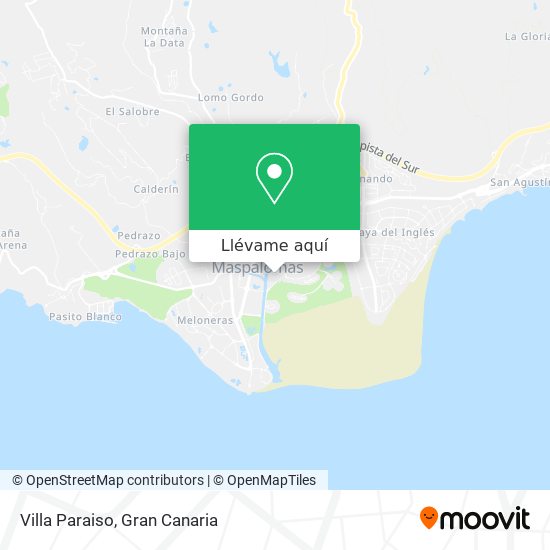 Mapa Villa Paraiso