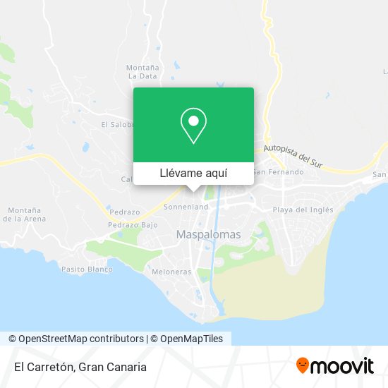 Mapa El Carretón
