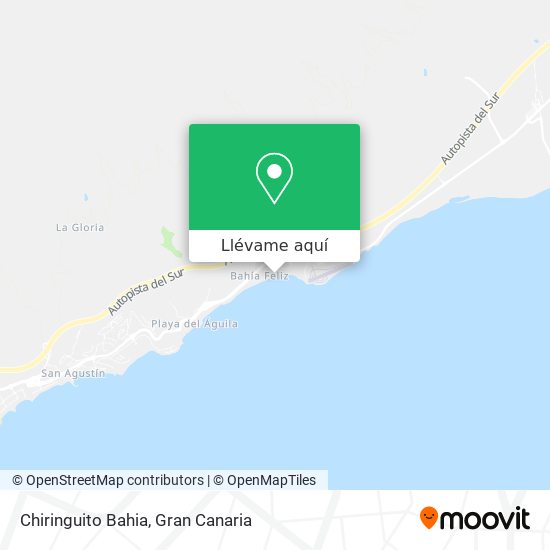 Mapa Chiringuito Bahia