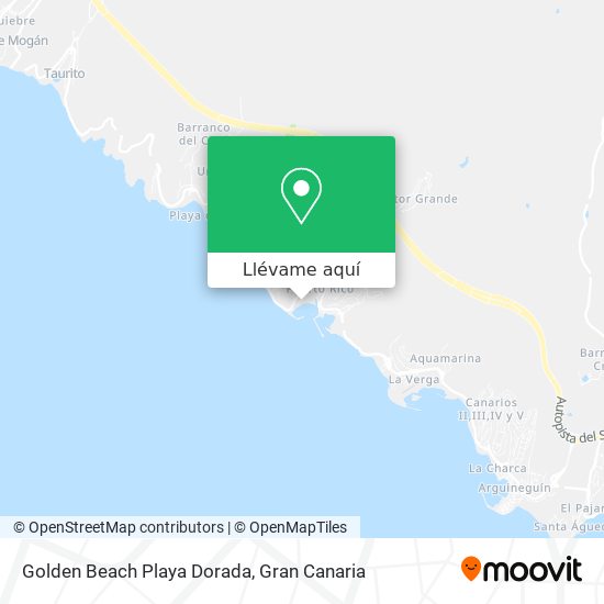 Mapa Golden Beach Playa Dorada
