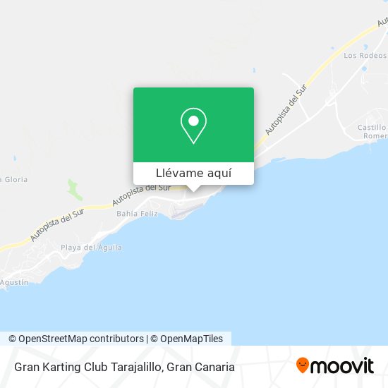 Mapa Gran Karting Club Tarajalillo