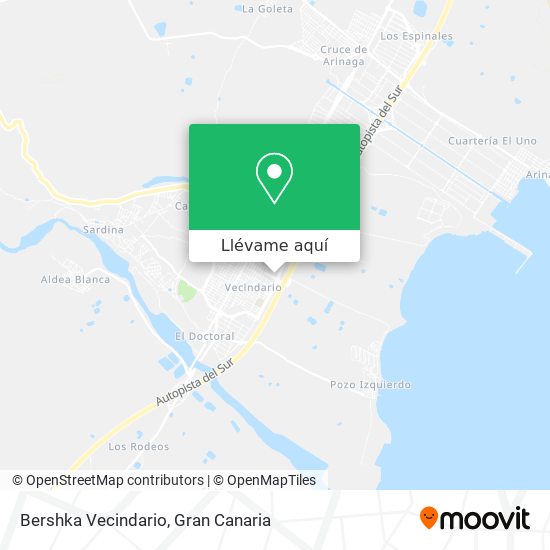 Mapa Bershka Vecindario
